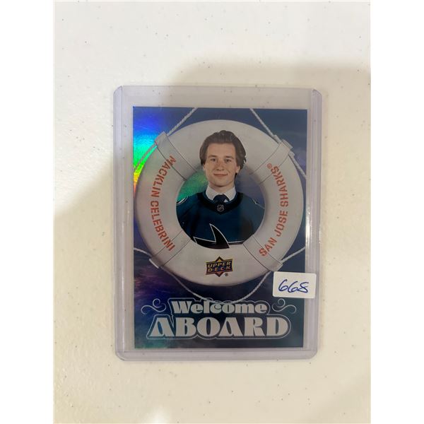 Macklin Celebrini - Rookie Card