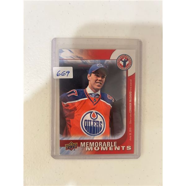 Connor McDavid - Rookie Card