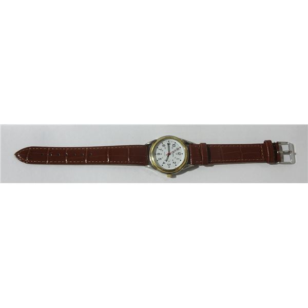 VINTAGE PAULINO QTZ, NEW BATT, RUNS, 34MM