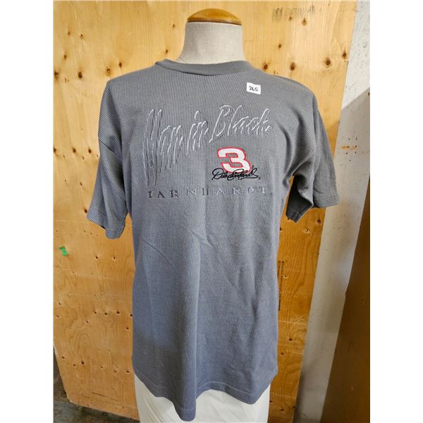 90’s Dale Earnhardt “Man in Black” Nascar Ribbed T-Shirt – Size
