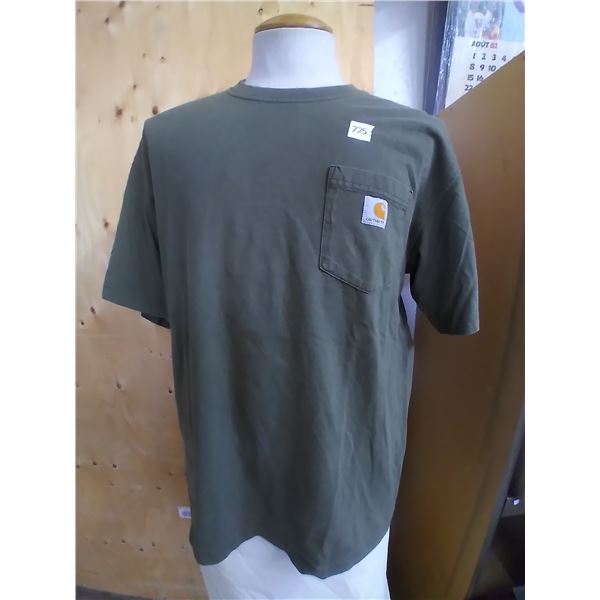Carhartt Green Pocket T-Shirt – Size L