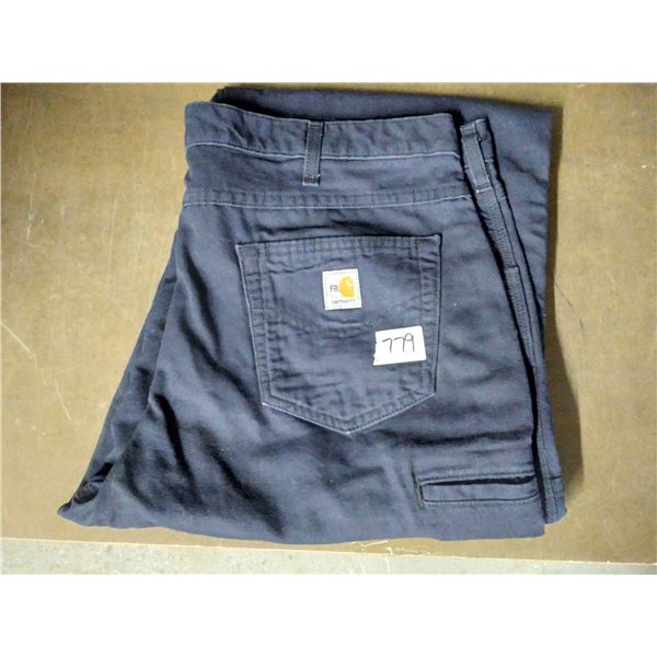 Carhartt Navy FR Work Pants – Size 40x32