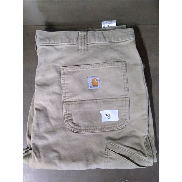 Carhartt Tan Relaxed Fix Work Pants – Size 40x30