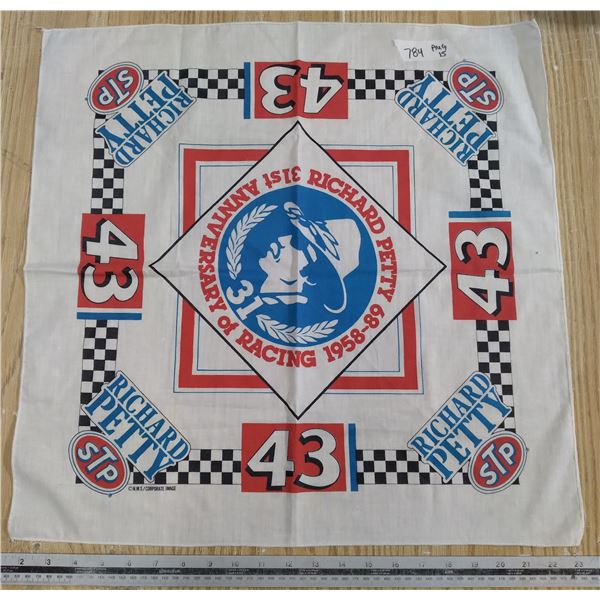 1989 Richard Petty Nascar Bandana