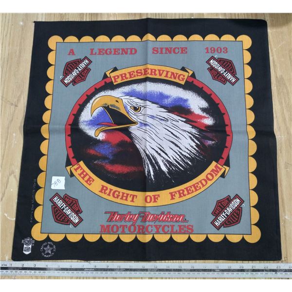 Harley Davidson Grey Eagle Bandana