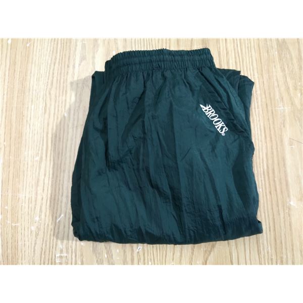 Brooks Green Track Pants, New – Size XXL