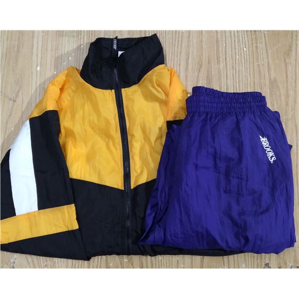 NEW - Brooks Jacket & Brooks Track Pants – Both Size L