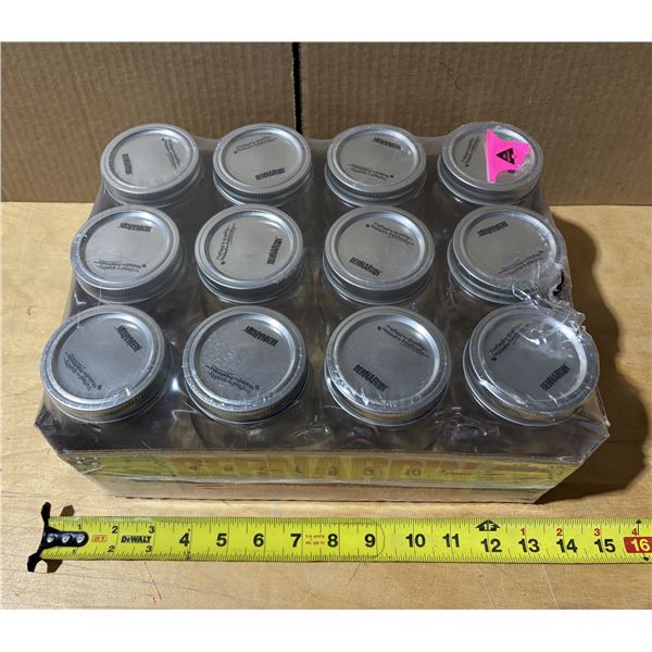 12-pack of Bernardin Mason Jars. (New)