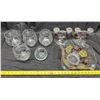 Image 1 : Vintage Glass Jars, Bowl and Candle Holders.