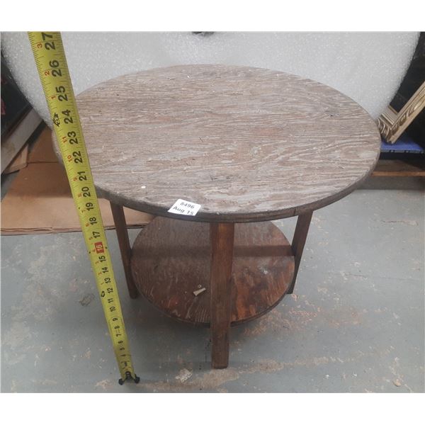 Vintage Wooden Table. (Height 40")