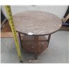 Image 1 : Vintage Wooden Table. (Height 40")
