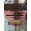 Image 2 : Bedroom furniture set, 2 dressers with mirror, headboard and night stand