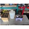 Image 1 : Home wine brewing kit, includes pump and bottles