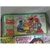Image 2 : Letter perfect, scrabble, candy land, sesame Street game