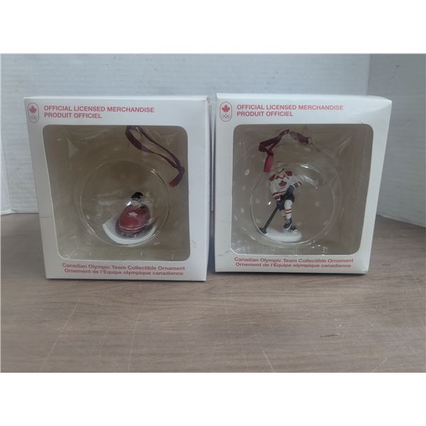 Olympic Christmas ornaments