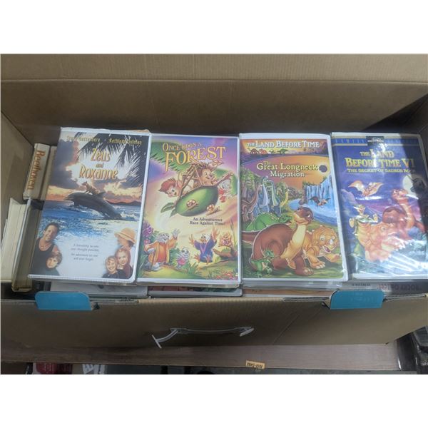 VHS and DVD movie lot, 45+ movies