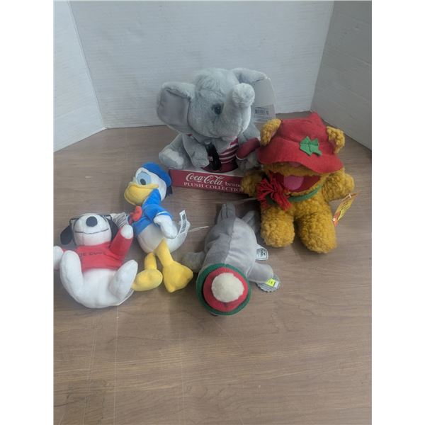 Plushies lot, vintage collectibles