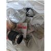 Image 2 : Box of pipe fittings and valves, metal