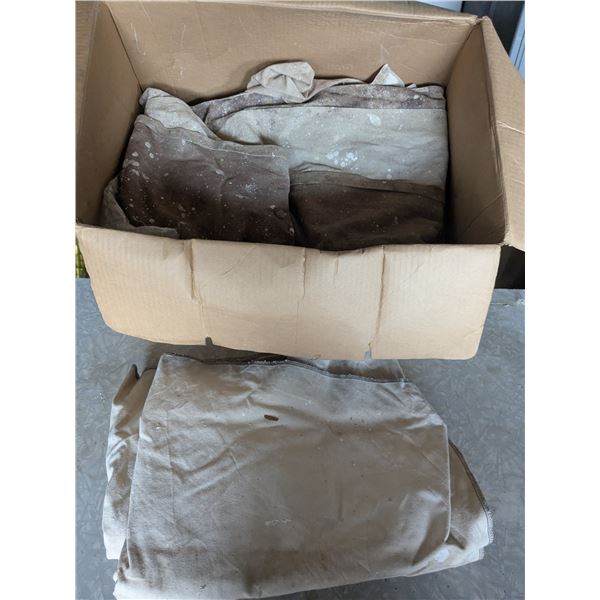 2 Canvas painters drop clothes