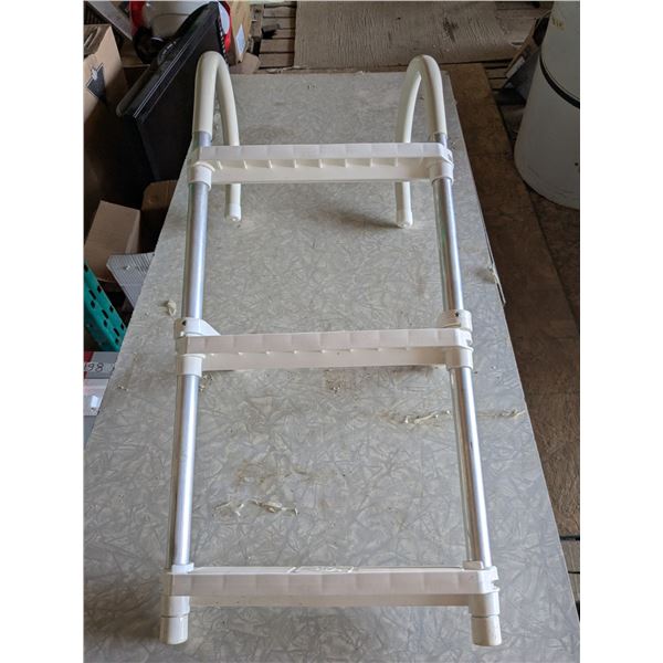 Folding ladder for boats