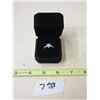 Image 1 : 7 - NEW Sterling Silver 1.0ct Twist Halo Ring