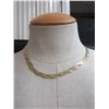 Image 2 : 11 - NEW 14K Gold Plated Triple Twisted Necklace