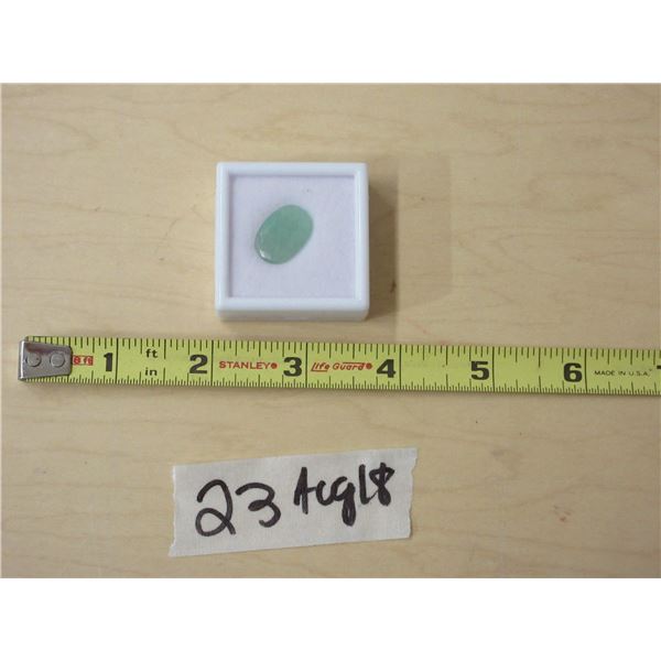 23 - New - 6.9ct Natural Emerald