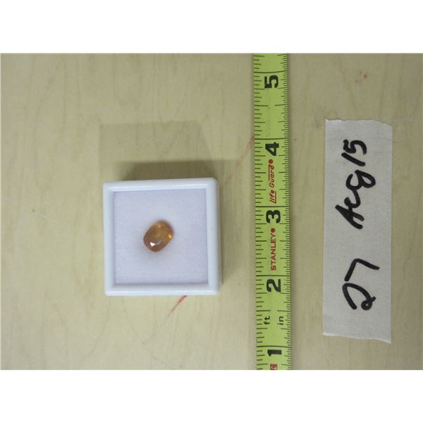 27 - New - 7.4ct Natural Yellow Sapphire