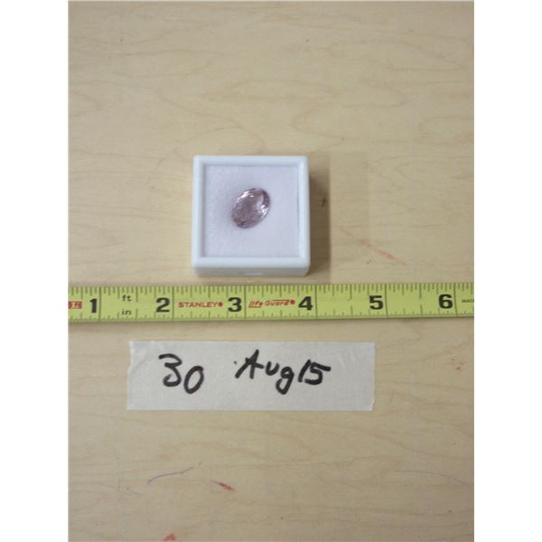 30 - New - 9.4ct Natural Pink Amethyst
