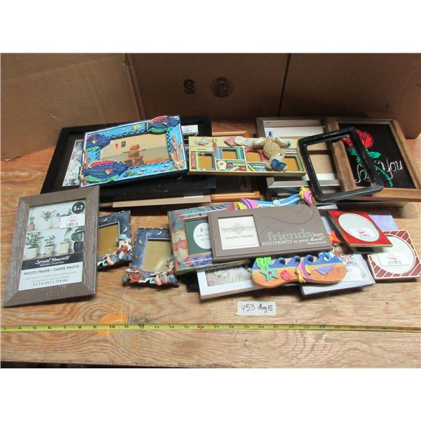 Lot of Picture Frames