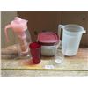 Image 1 : Pitcher, Cups, Containers, and Brewing and Infusing Pitcher