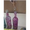 Image 3 : Decorative wine bottle lamps. (One Is having Light and Working)