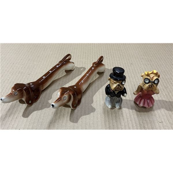 Vintage Japanese Salt and Pepper Shakers.