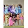 Image 3 : Lot of (15) Barbie Dolls.