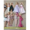 Image 3 : Lot of (15) Barbie Dolls.