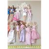 Image 4 : Lot of (15) Barbie Dolls.