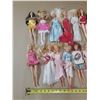 Image 2 : Lot of (15) Barbie Dolls.