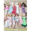 Image 3 : Lot of (15) Barbie Dolls.