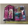 Image 2 : Barbie Wardrobe carrying case and Barbie Life in the City Café Playset.