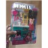 Image 3 : Barbie Wardrobe carrying case and Barbie Life in the City Café Playset.