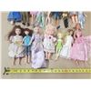 Image 2 : Lot of assorted dolls.