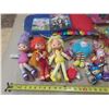 Image 2 : Lot of assorted dolls.