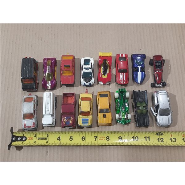 Lot of (16) Hot Wheels Cars.