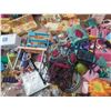 Image 10 : Lot of mixed Barbie toys, including dolls, furniture, and various accessories.