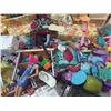 Image 6 : Lot of mixed Barbie toys, including dolls, furniture, and various accessories.
