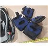 Image 6 : U.S. Divers snorkeling set, featuring a mask, snorkel, and adjustable fins, all packed in a clear ca