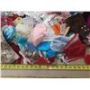 Image 5 : Large collection of vintage doll clothing and accessories, likely for Barbie dolls, featuring divers
