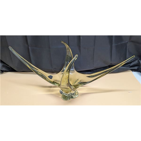 Chalet glass fruit bowl