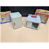 Image 1 : Vintage toy doll kitchen sink and fridge, with original boxes