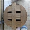 Image 2 : 3 wood slat fruit baskets *With Lids*